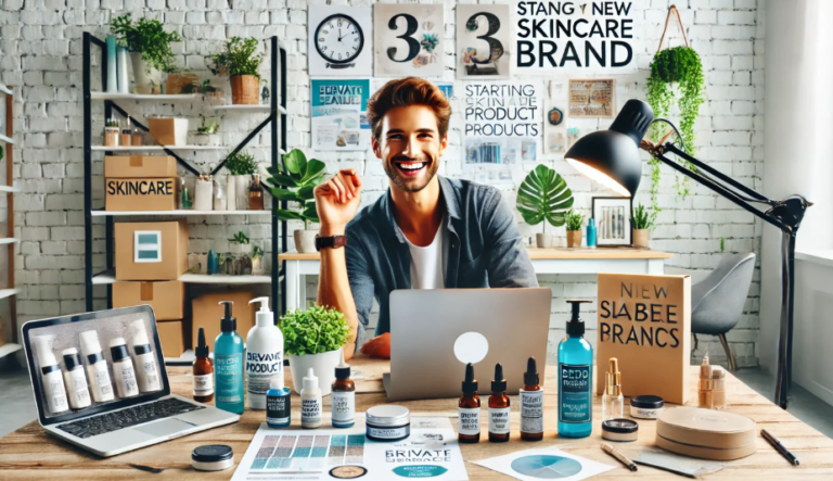 How to Start a Successful Skincare Brand with Private Label Products